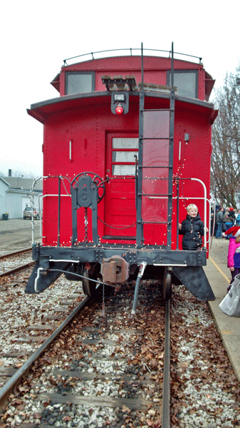 pictures on the caboose coopersville marne railway